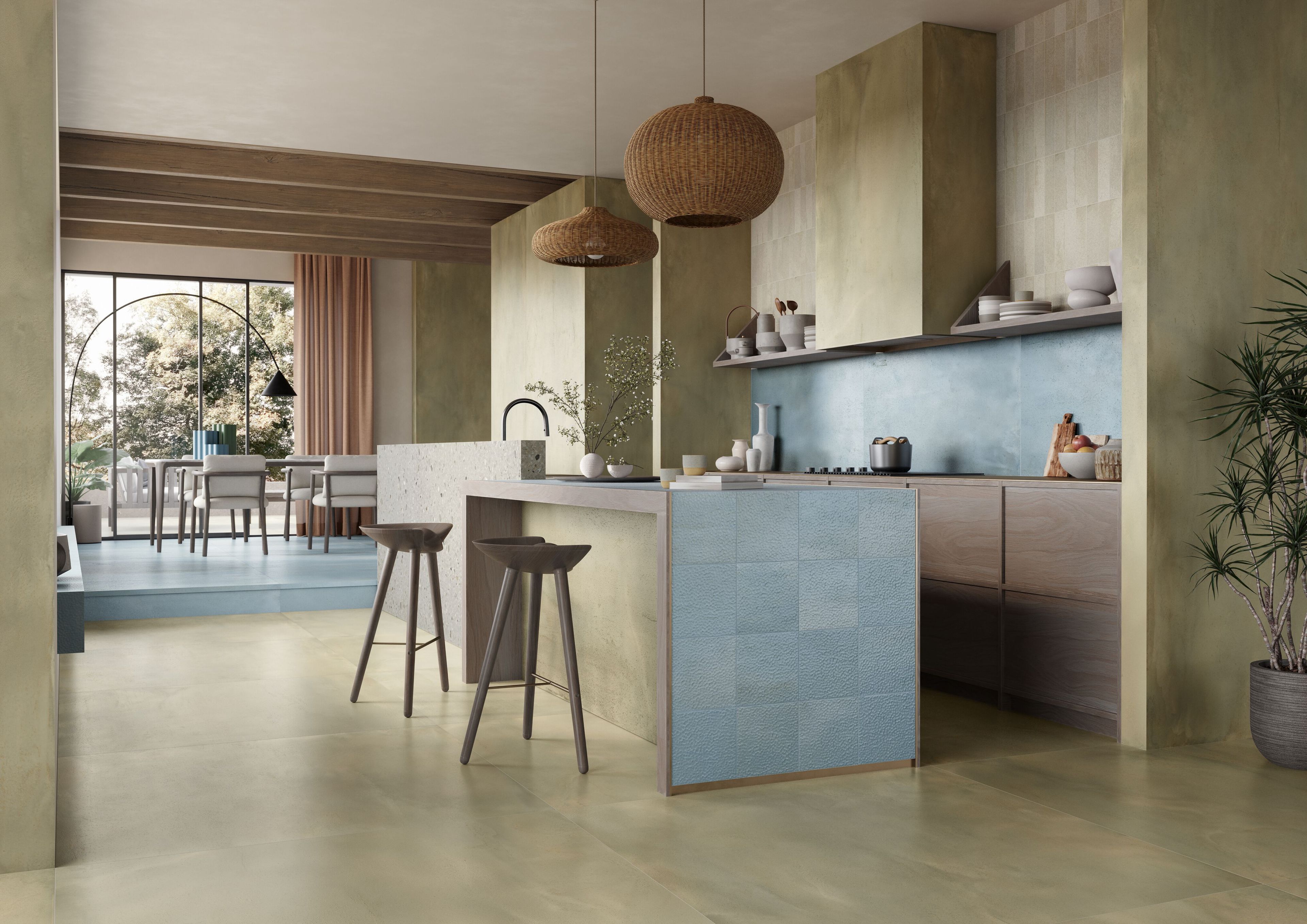 Напольное / керамогранит с металлическим эффектом Marca Corona Vulcanica ARCH-00131449 - Вид №6