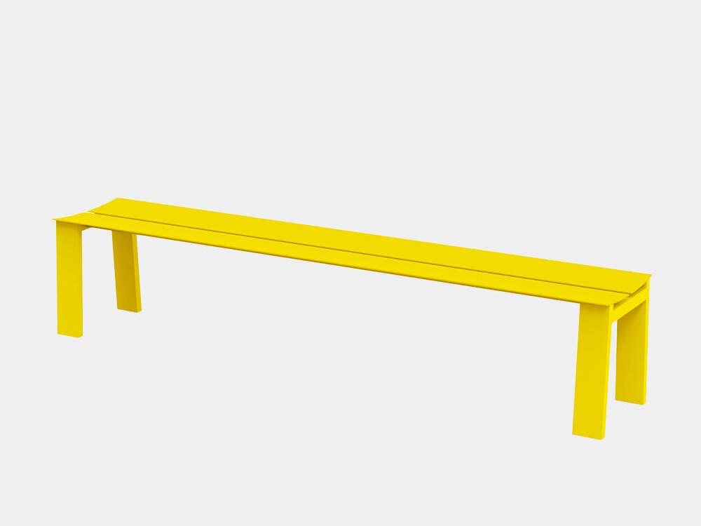 Алюминиевая скамья с порошковым покрытием RS Barcelona Seu ARCH-00067573 - Вид №14