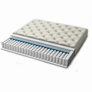 Матрас с независимым пружинным блоком 200x190 Duo Star BELABEDDING  255925 Белый