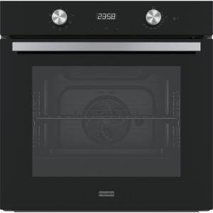 116.0606.091 Better, электрический духовой шкаф, 60 см, серия smart, 71л, 9 функций, цифровой дисплей, черный Franke Franke Smart