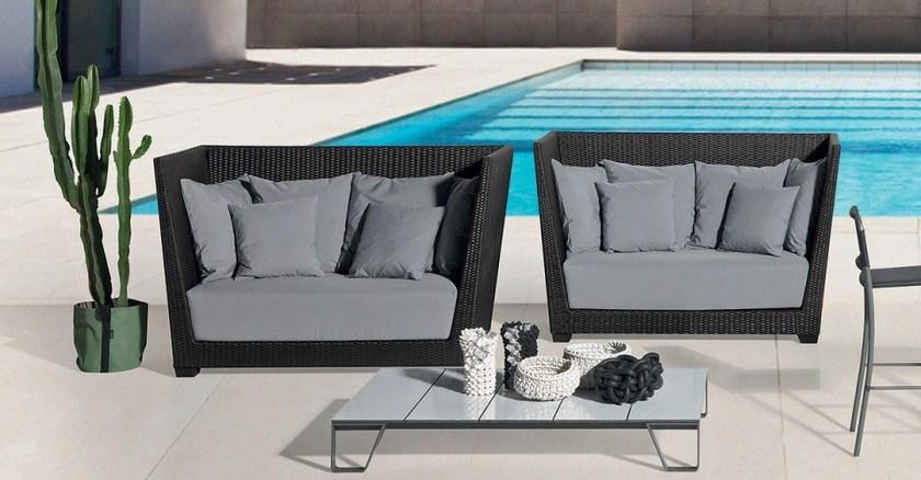 Gervasoni Садовый диван 2-х местный с высокой спинкой Gervasoni outdoor sun-id-1388555 - Вид №6