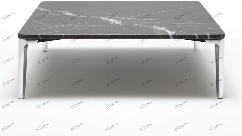Rolf Benz Низкий квадратный каменный журнальный столик для гостиной sun-id-1365942