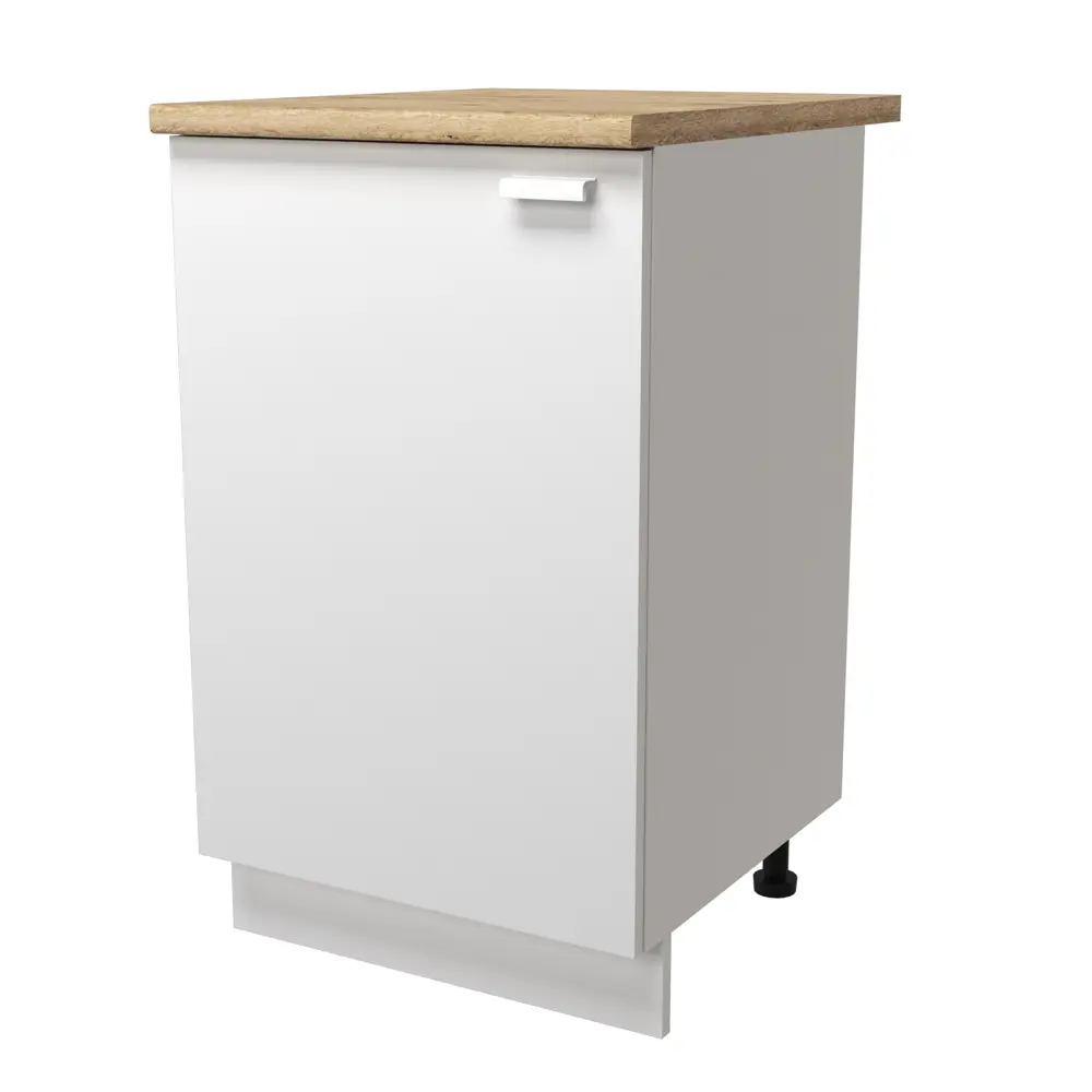 Кухонный шкаф напольный Изида 50x86x56 см ЛДСП цвет белый Santreyd STLM-2179865