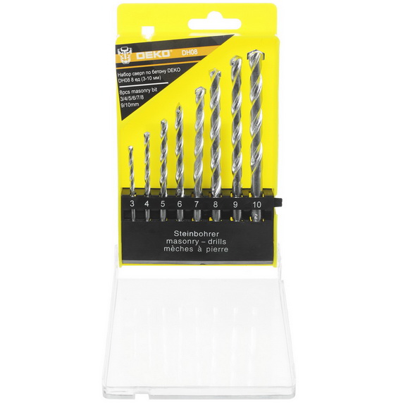 Набор сверл DEKO DH08 5305751 STDN-0019467 - Вид №1