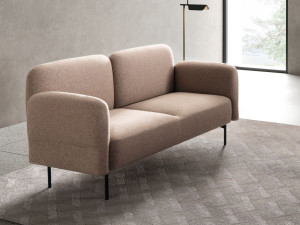 2-местный тканевый линейный диван