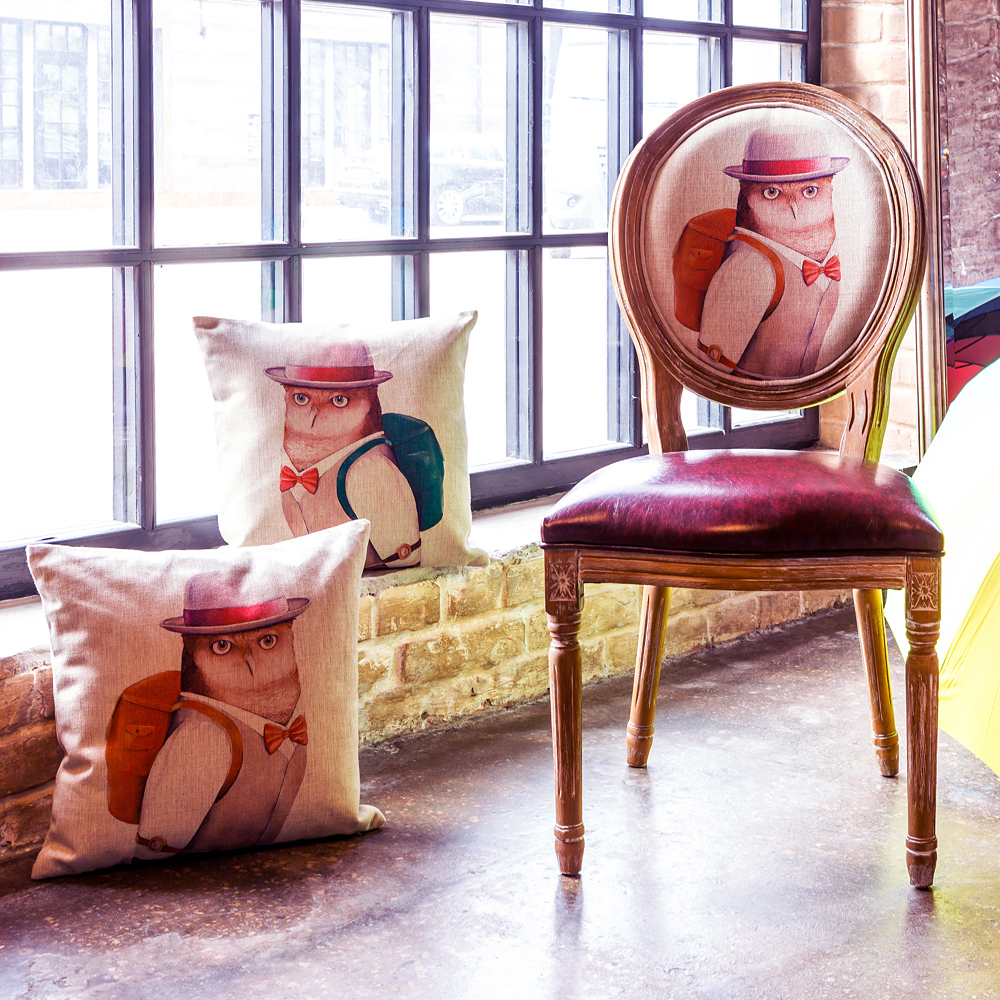 2719005 Декоративная подушка «Мистер Букля» (версия 1) Object Desire  - Вид №3