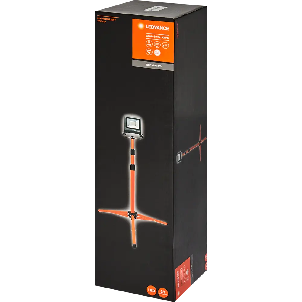 Прожектор светодиодный уличный Ledvance Work Light 30 Вт 4000K IP65 на треноге, нейтральный белый свет 82354993 STLM-2064458  - Вид №4