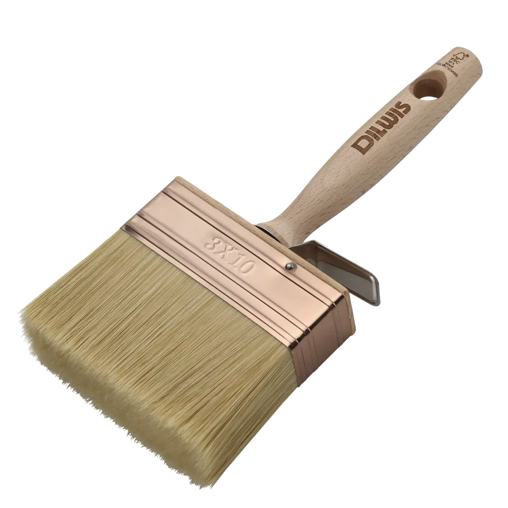 Кисть плоская фасадная 100 мм DILWIS синтетическая щетина STLM-2136988