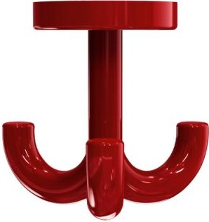 477.90.052 тройной крючок HEWI System 111 | Polyamid  - Вид №14