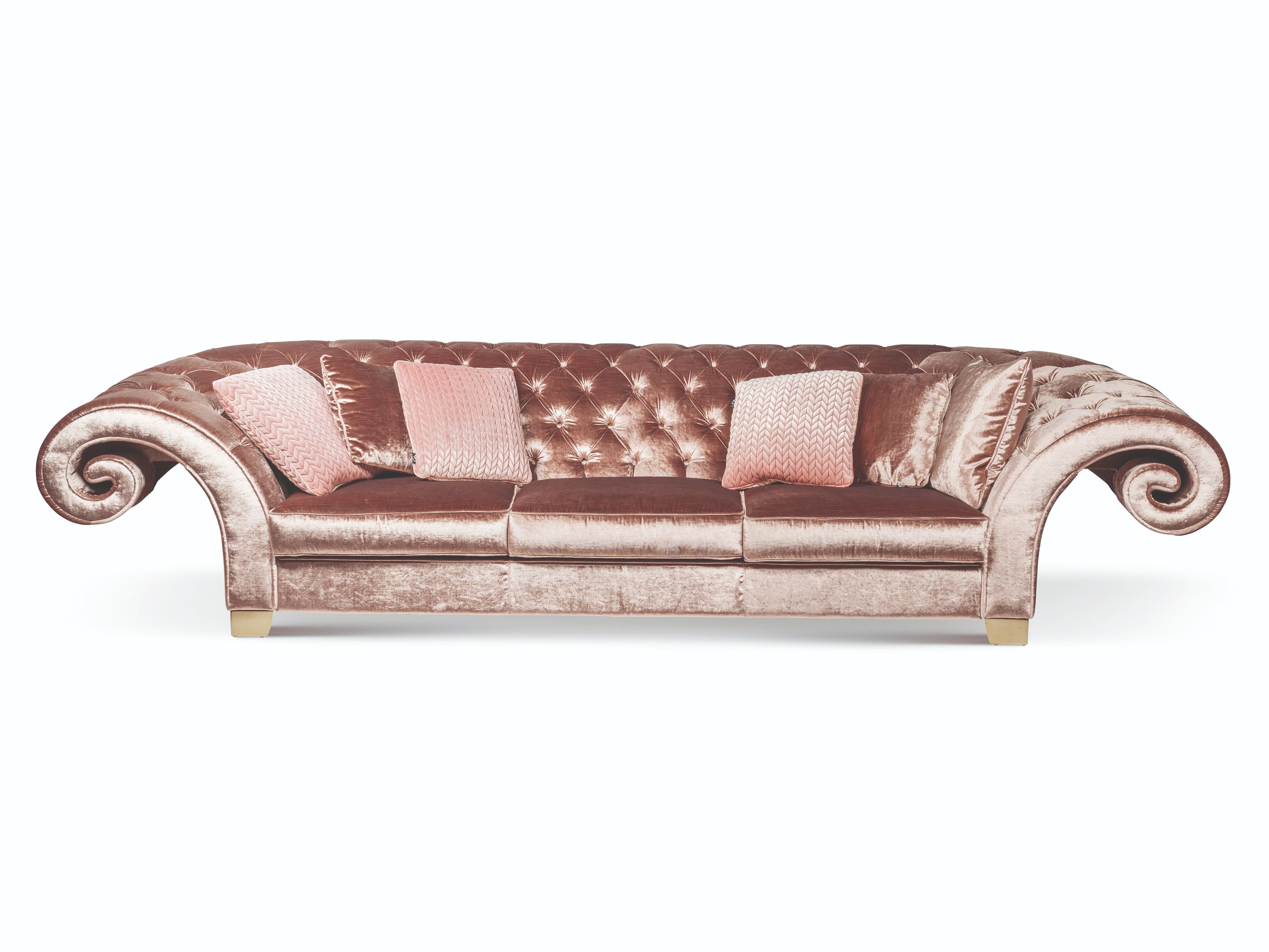 Бархатный диван в стиле Людовика XIV Vgnewtrend New Versailles ARCH-00127956