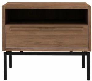 Ethnicraft Прямоугольная тумбочка из тика Hp 15048