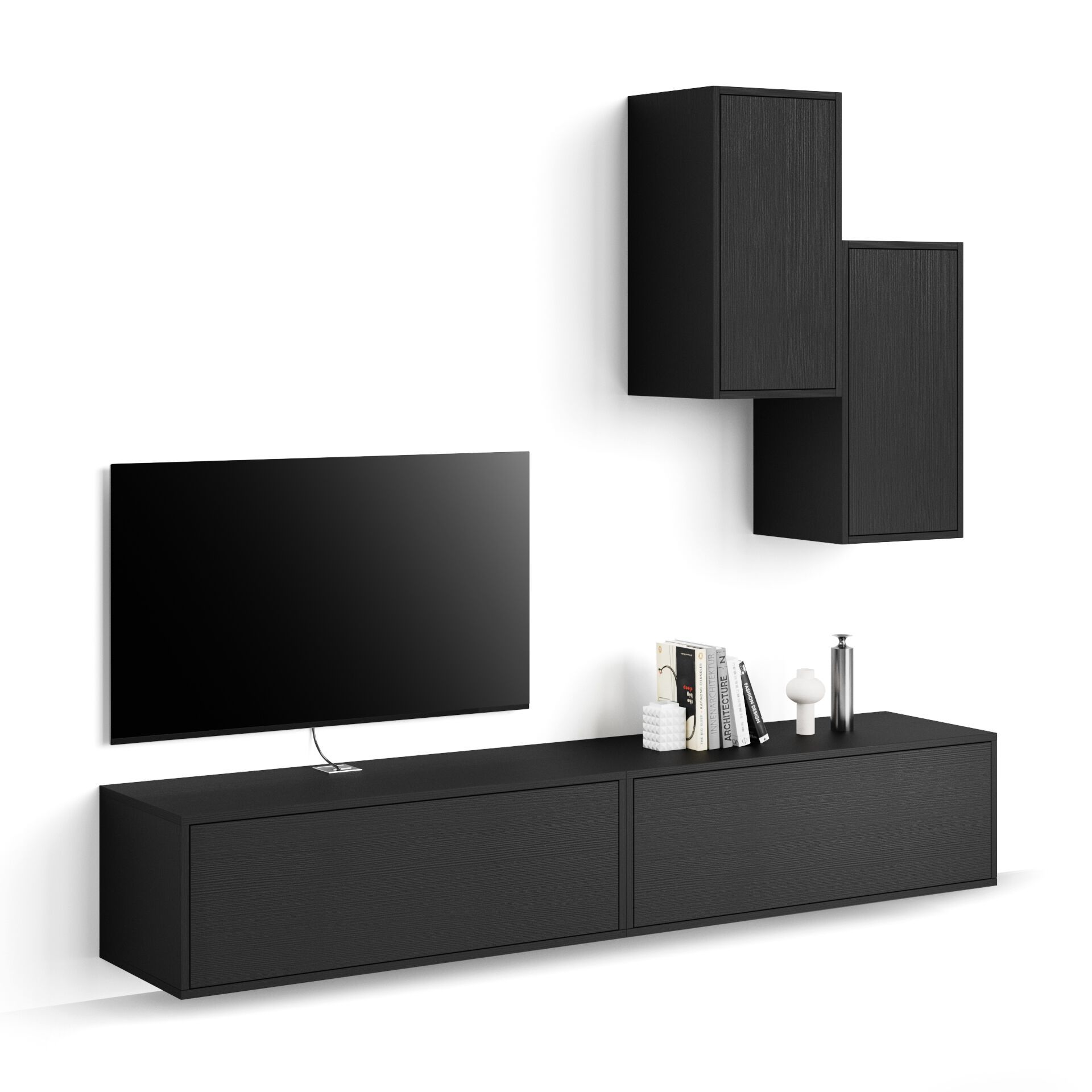 Модульная оборудованная стена установленная стеной в меламинированном Mobili Fiver IACOPO ARCH-00070420 - Вид №42