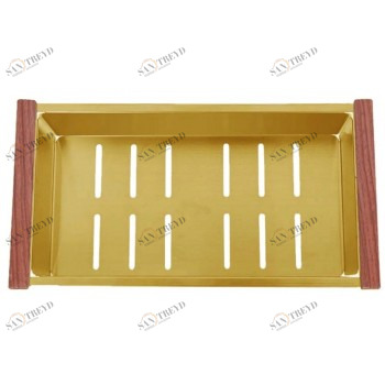 Zorg С 12-44 Bronze Поддон Аксессуары кухонные Zorg для рекомендованной мойки серии PVD 