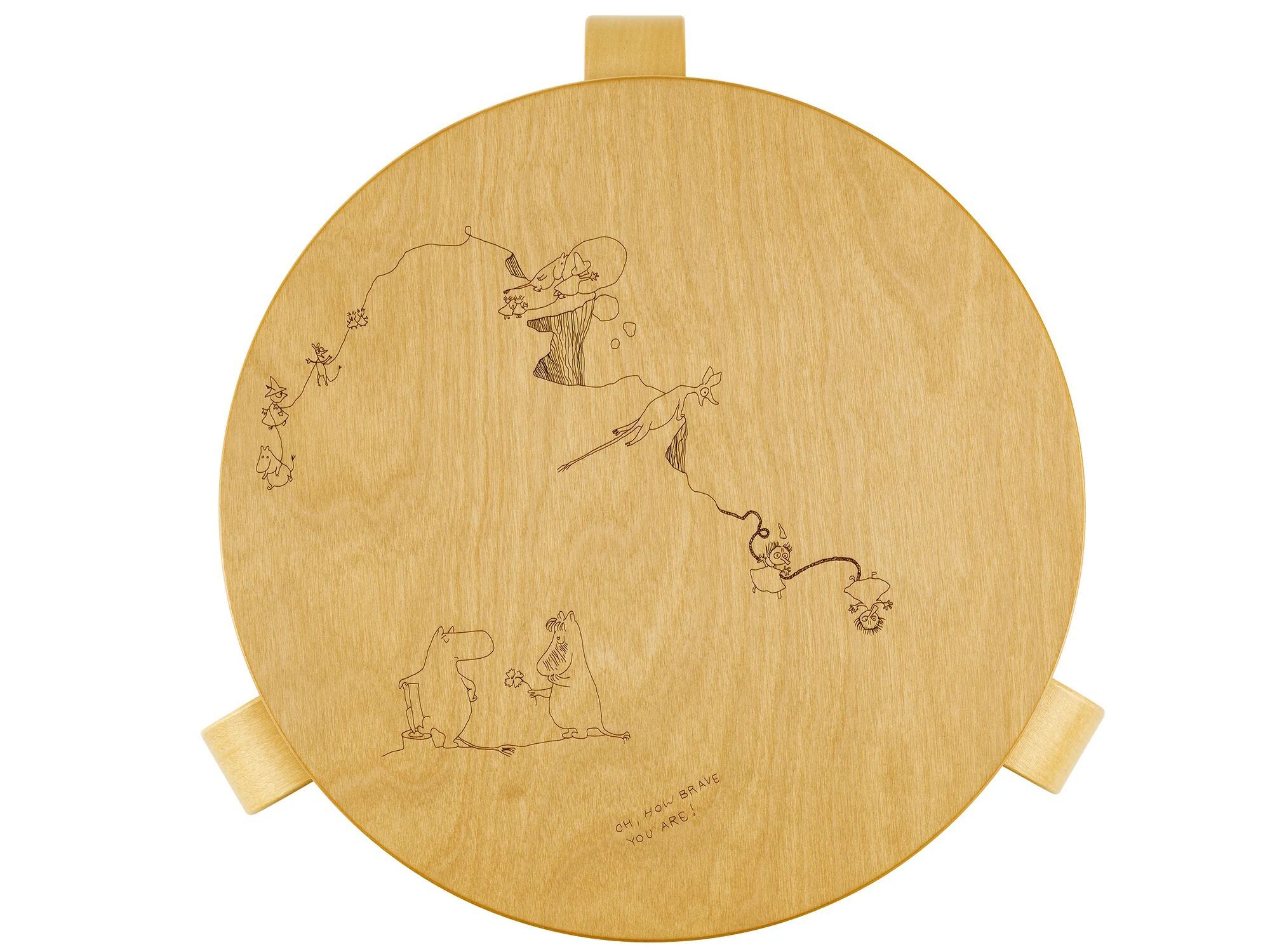 Штабелируемый стул из березы Artek STOOL 60 CELEBRATION ARCH-00111010 - Вид №1