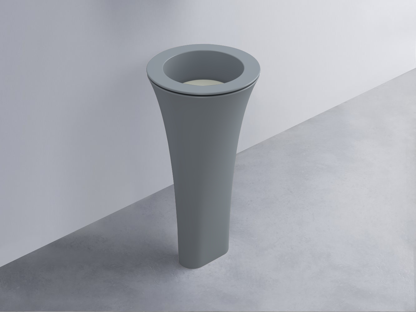 AMLA45-BR+AMPILT-PM+AMCOLT-BR Раковина Amedeo Tondo отдельностоящая cielo Enjoy + Amedeo Ceramica Cielo