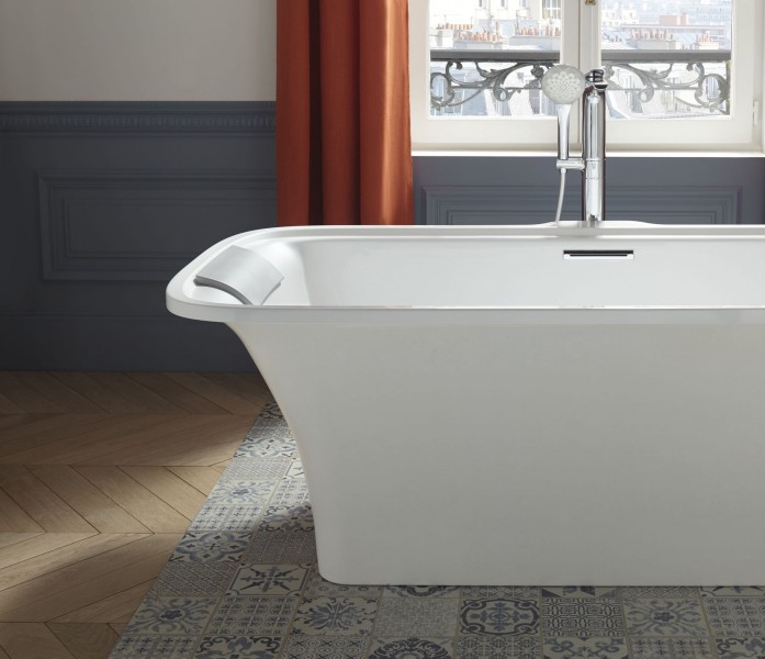 E97367-CP Однорычажный напольный смеситель для ванны/душа Jacobdelafon AVID Santreyd - Вид №3