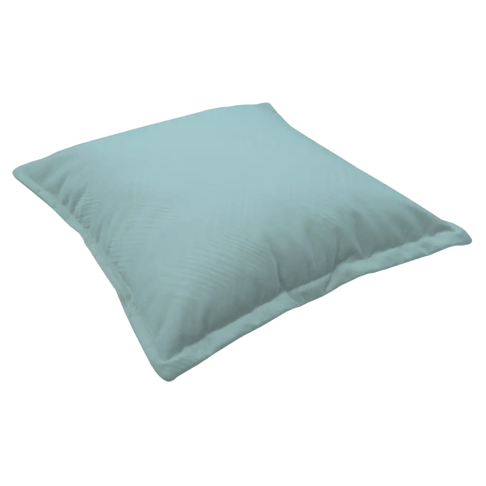 Подушка Азора 43x43 см цвет мятный LINEN WAY STLM-2014685 - Вид №1