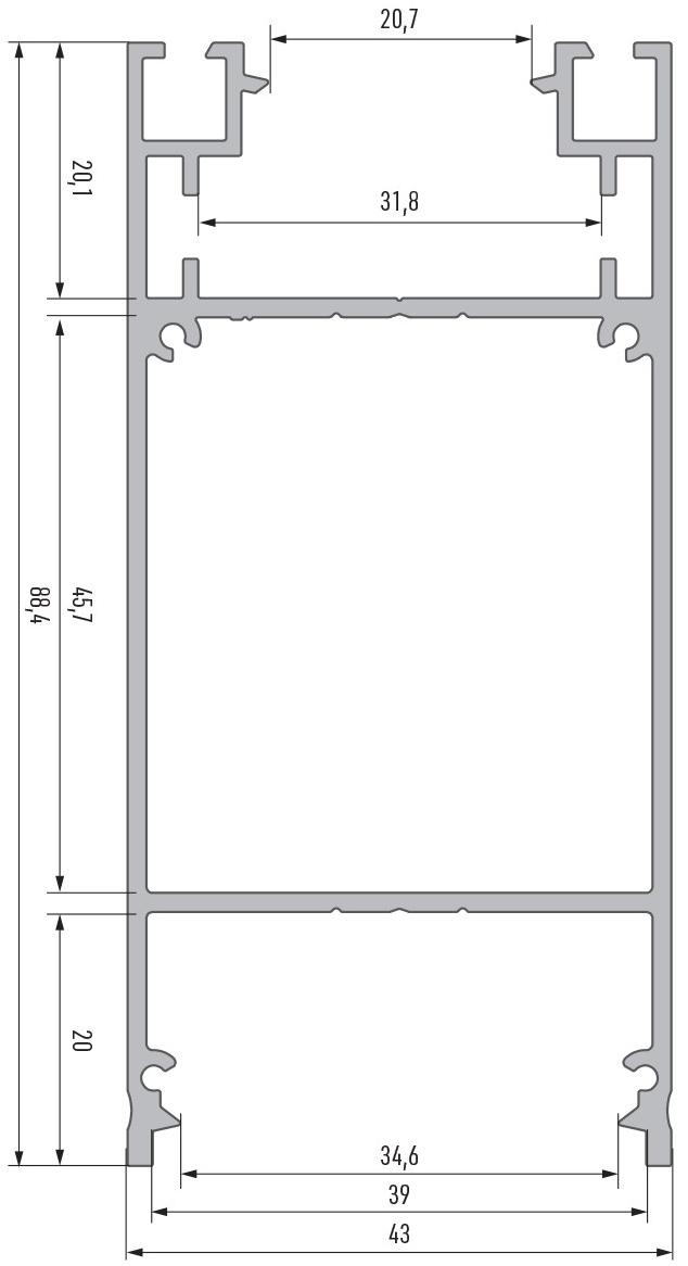 Lumines Lighting Линейный световой профиль для светодиодных модулей sun-id-1421667 - Вид №4