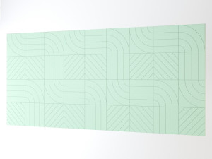 Рециркулированная пластиковая акустическая панель