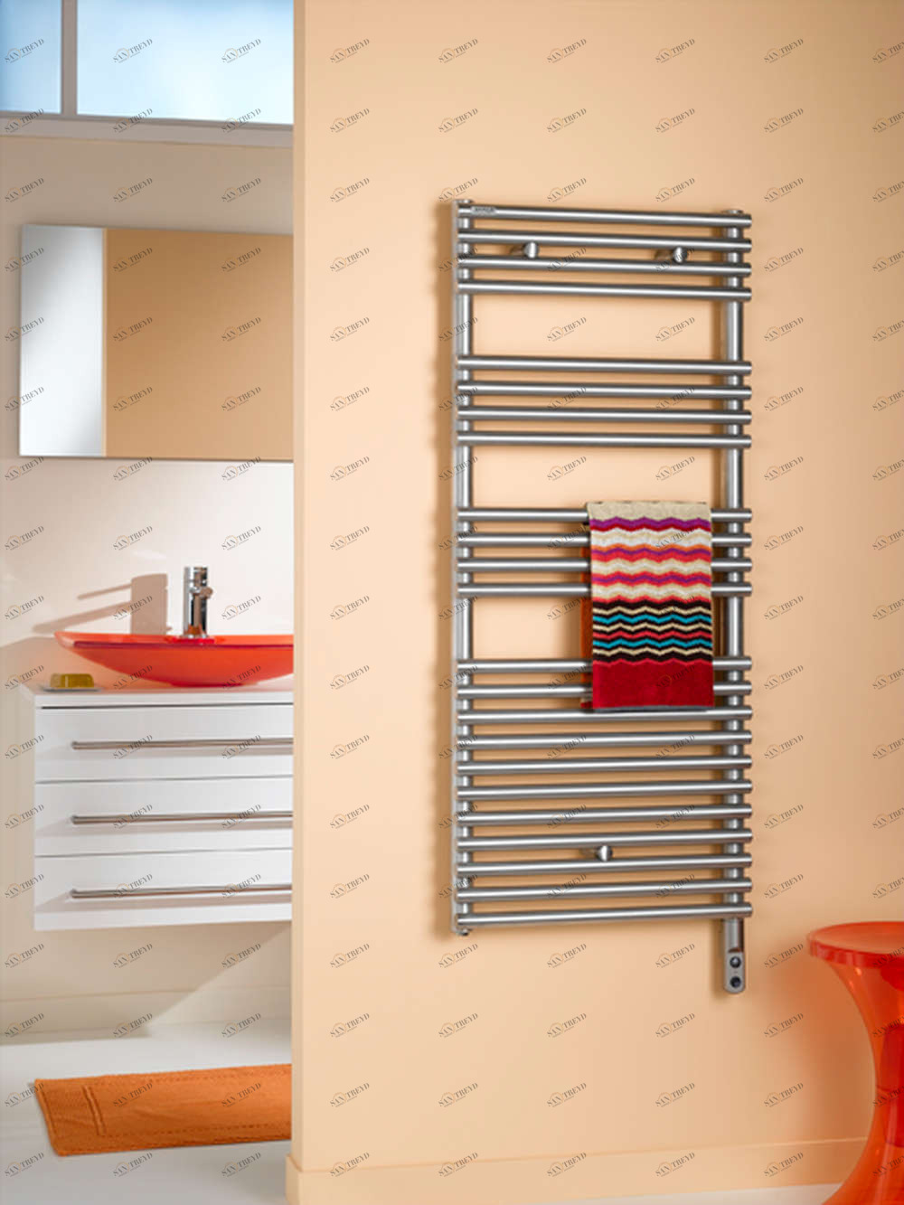 Водяной радиатор LNI-144-050 Cala Inox Acova 1441 