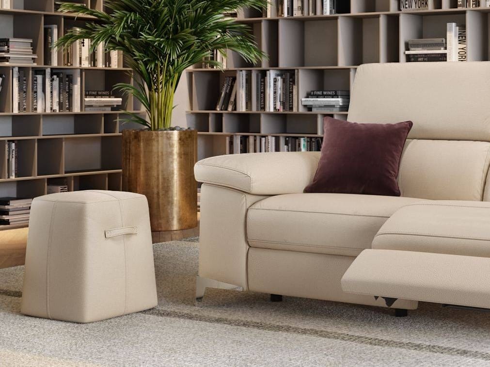 Кожаный пуф Sofanella Venosa ARCH-00123420 - Вид №1