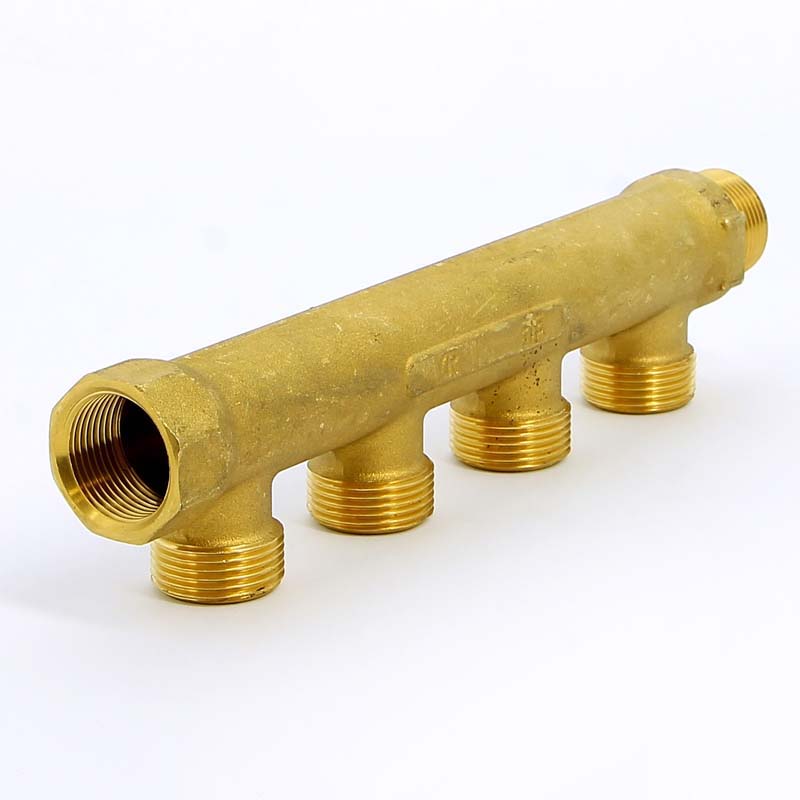 Коллектор НВ 3/4" TIEMME 4 выхода 3/4"ЕК 50мм 1910022 - Вид №4