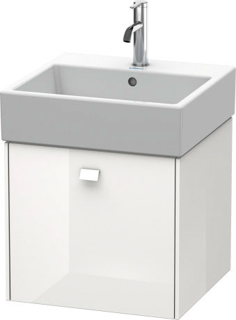 BR405200909 Тумбочка подвесная Brioso #BR4052 484 x 459 мм Светло-голубой матовый декор Duravit - Вид №2