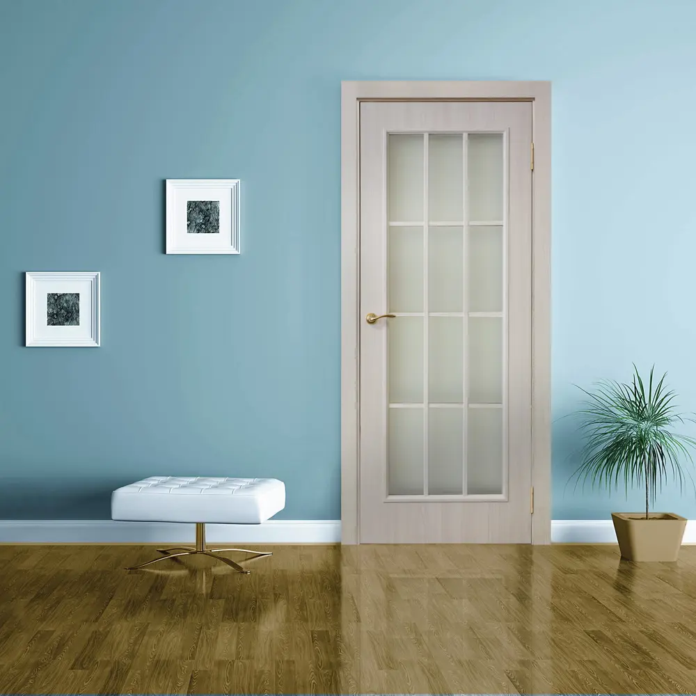 Дверь межкомнатная остеклённая Провенца 60x200 см цвет МАРИО РИОЛИ STLM-2003059 - Вид №4