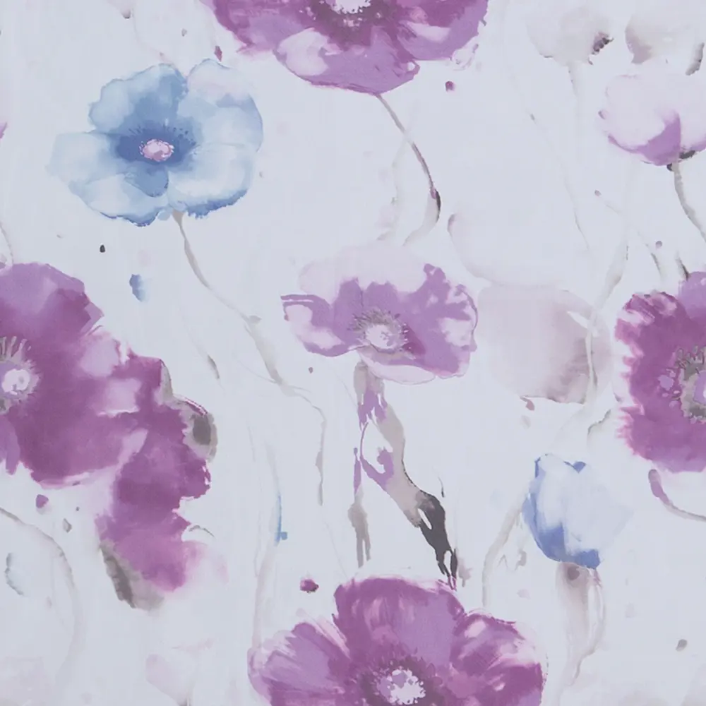 Вуаль «Акварель», 280 см, цветы, цвет фиолетовый ТОРГОВЫЙ ДОМ ТЕКСТИЛЬ STLM-2003844 - Вид №1