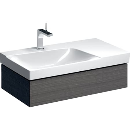 500.513.43.1 Шкафчик для раковины Geberit Xeno² с полкой, с одним выдвижным ящиком Geberit  - Вид №5