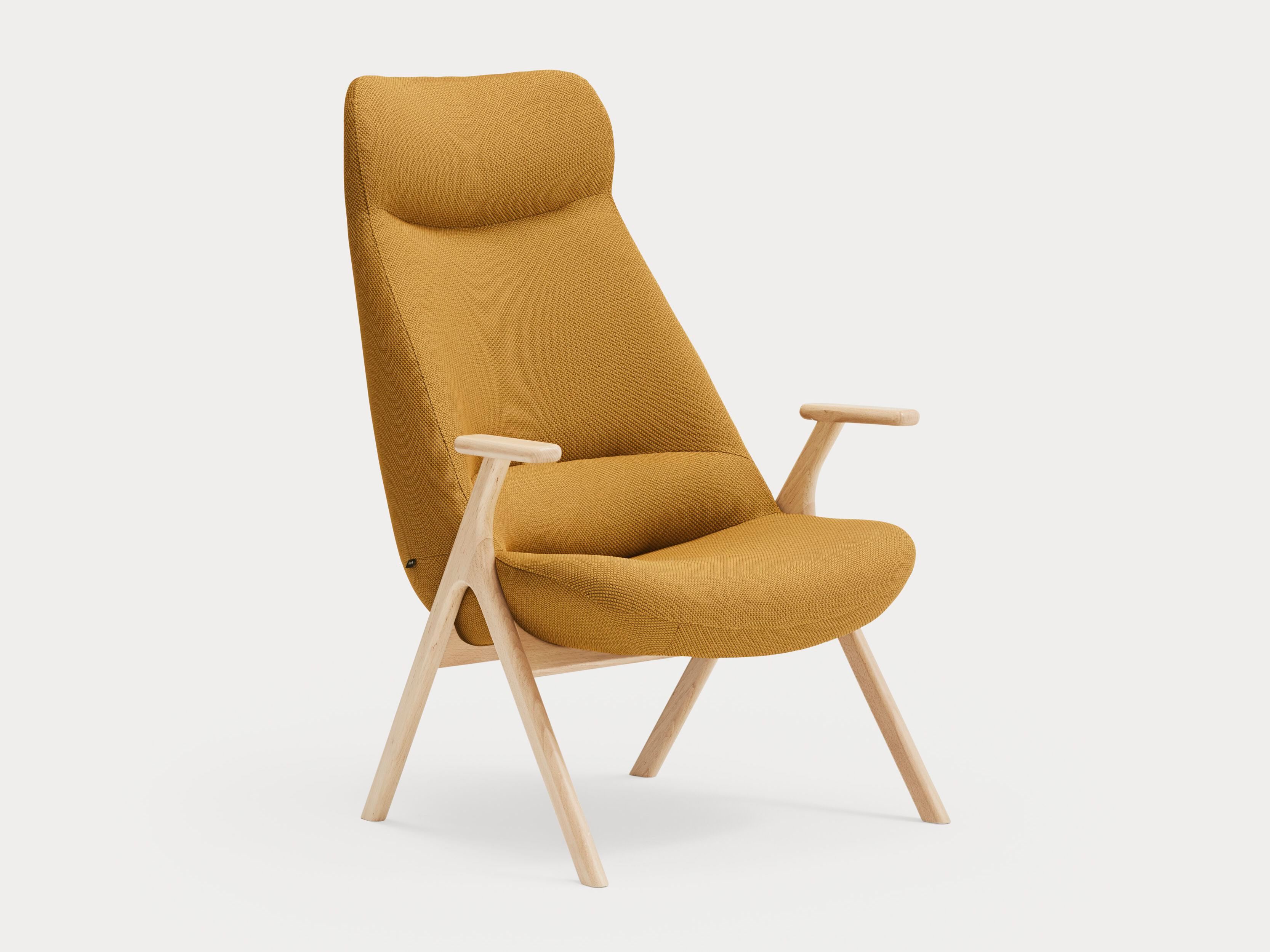 Кресло из полиэстера с высокой спинкой TEULAT Dins ARCH-00061630 - Вид №13