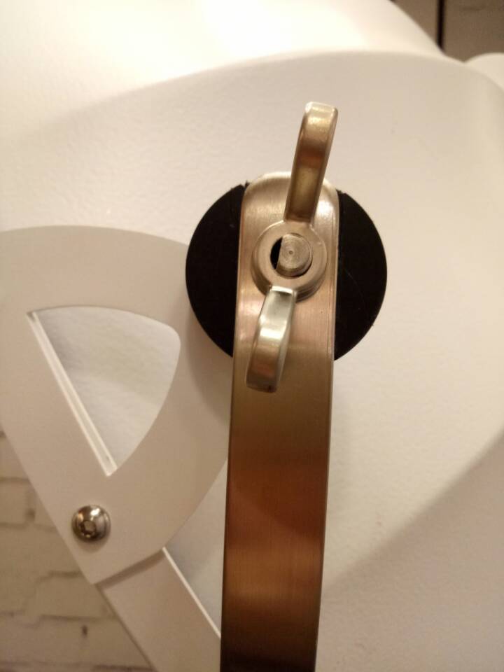 Торшер Studio white/gold от Delight Collection 7095F/gold DELIGHT COLLECTION ПРОЖЕКТОР, ЭЛИТНЫЕ 244431 Белый;золото  - Вид №2