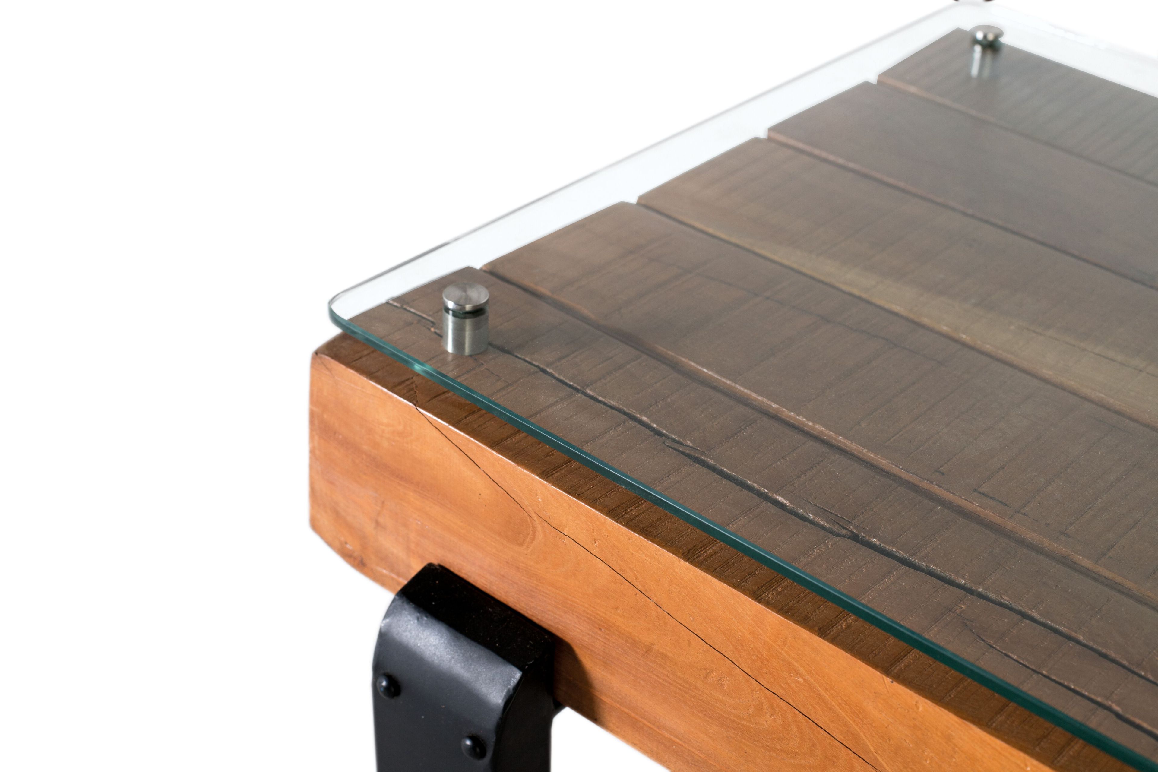Прямоугольный журнальный столик из дерева и стекла Giner y Colomer 1700 ARCH-00022815 - Вид №3