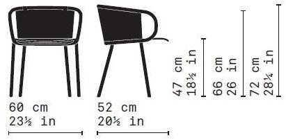 Very Wood Стул ясень с подлокотниками Zant sun-id-1480245 - Вид №5