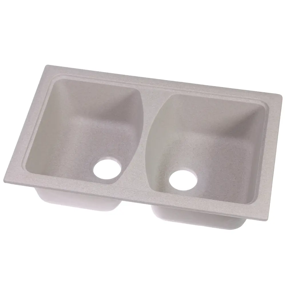 Мойка Delinia FG 79х50 см, глубина 19 см, цвет латте STLM-2167278