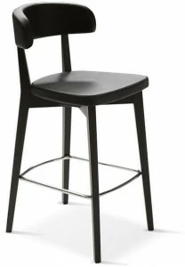 Febal Casa Высокий табурет, обитый экокожей, со спинкой Loto