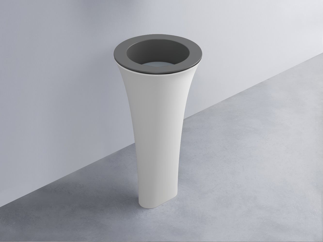 AMLA45-CM+AMPILT-BR+AMCOLT-BL Раковина Amedeo Tondo отдельностоящая cielo Enjoy + Amedeo Ceramica Cielo