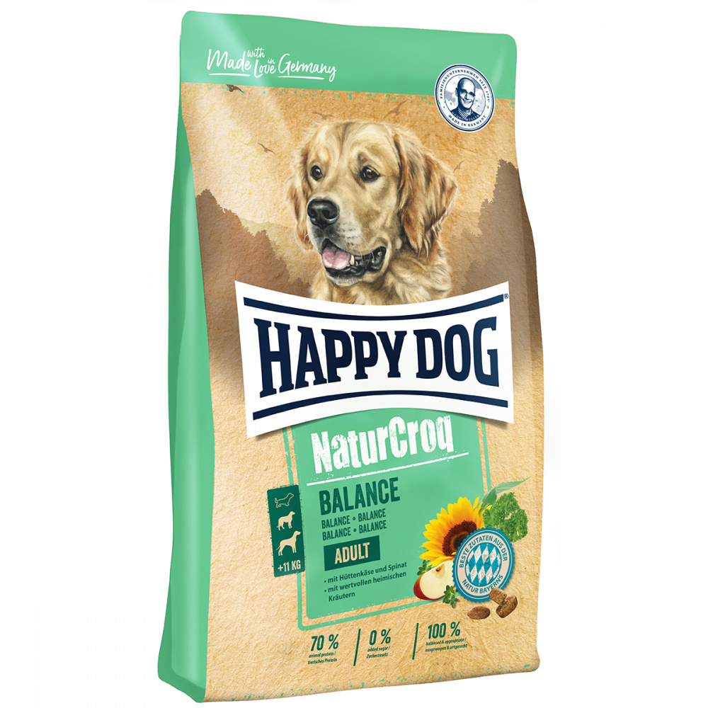 Т0055303 Корм для собак Natur Croq Баланс Птица, мор, рыба сух. 4кг HAPPY DOG 