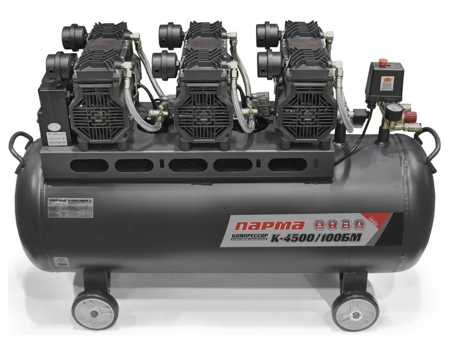 Компрессор поршневой безмасляный ПАРМА K-4500 9110839 STDN-0062833 - Вид №1