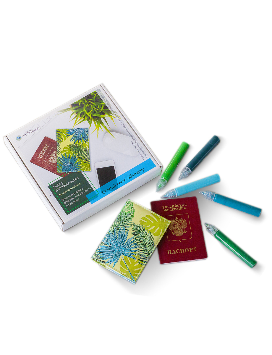 121602 Набор для творчества Тропический лес NESTbase 