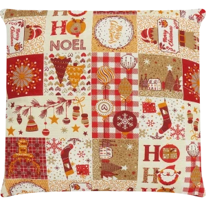 Подушка "Эльфы" 40x40 см цвет красный 82745971 STLM-2003860