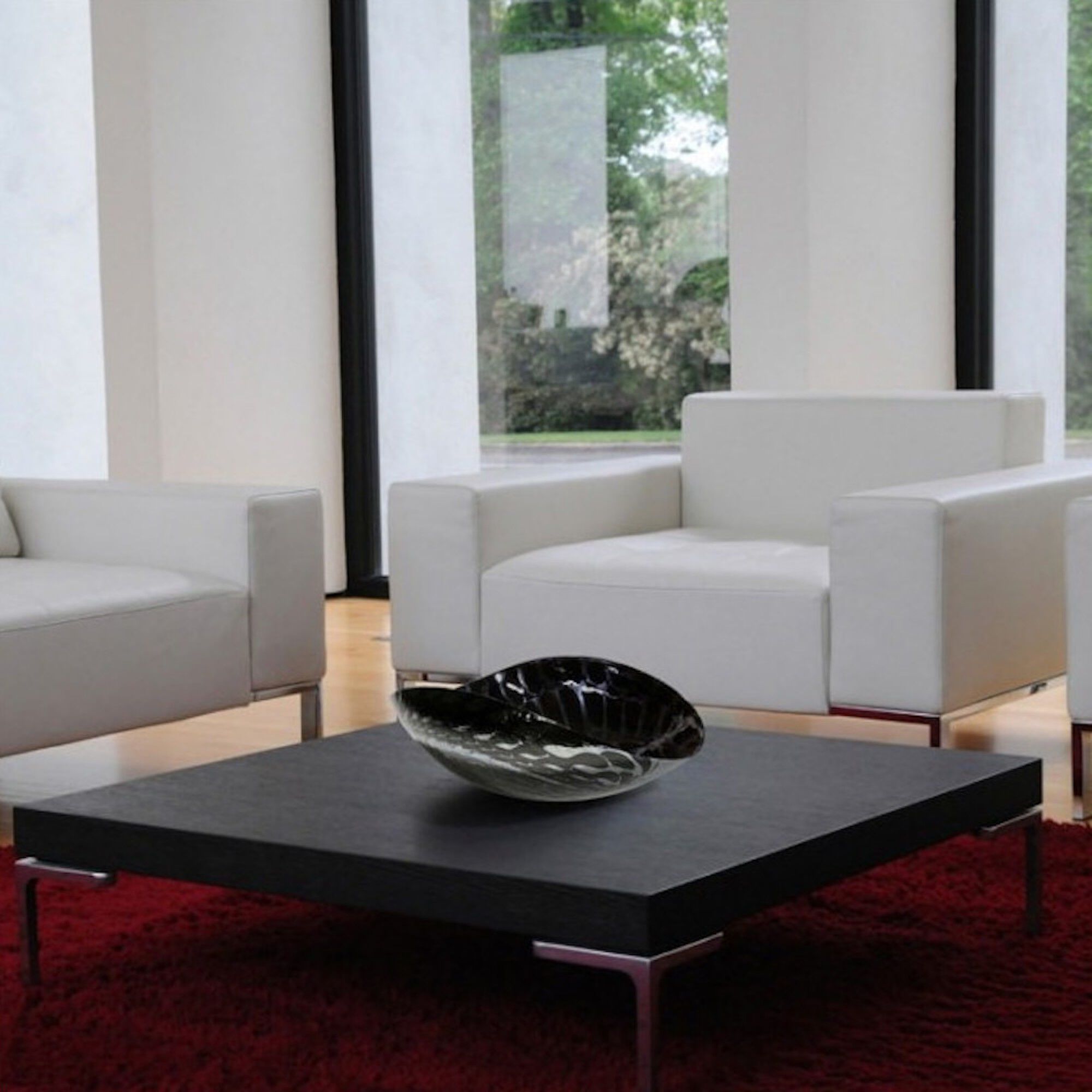 Черные центральные элементы из муранского стекла YourMurano Shell ARCH-00020430 - Вид №1