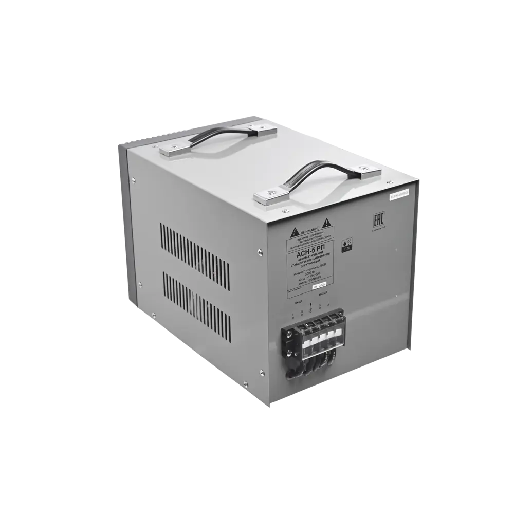 Стабилизатор напряжения Ресанта АСН-5 РП 5 кВт STLM-2025830 - Вид №12