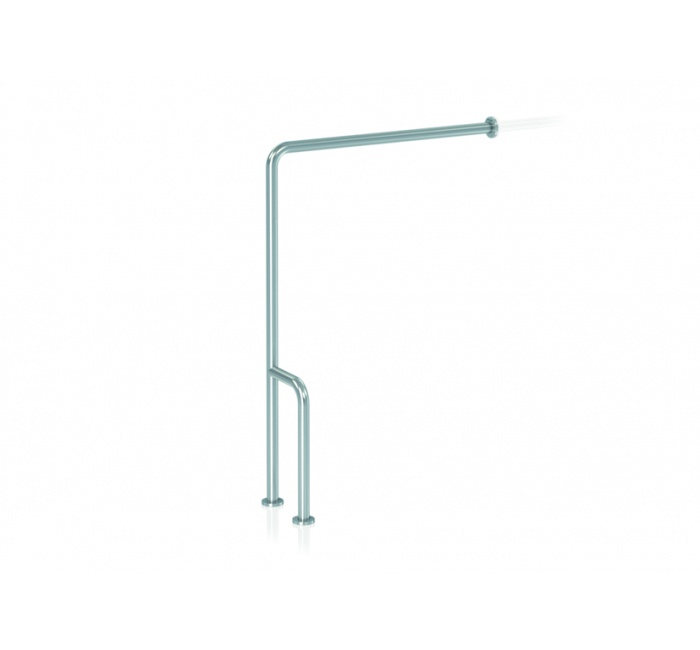 GW11 16 03 00 Genwec Правая белая стальная стенка 90º стержень 