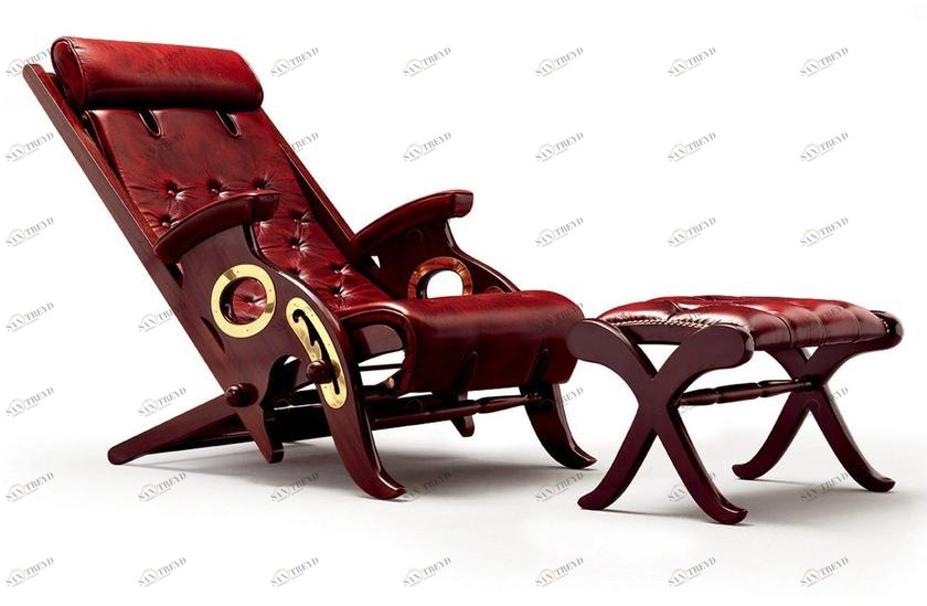 Caroti Кресло с откидной спинкой и мягкой обивкой  1047-1048 