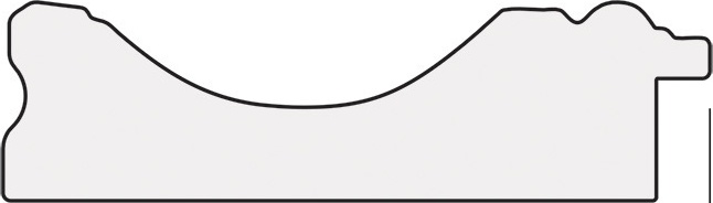 BY 7203 Зеркало в багетной раме - серебряный акведук 93 mm EVOFORM Octagon - Вид №4