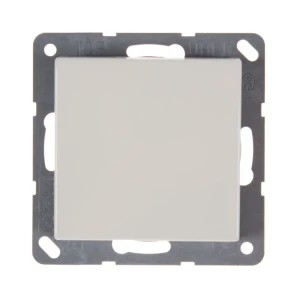 Переключатель встраиваемый Jung EcoProfi 1 клавиша, цвет бежевый