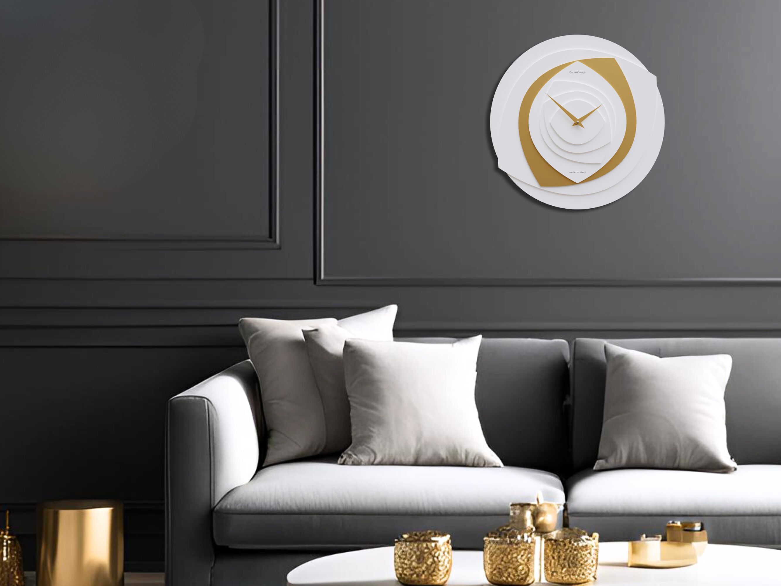 Настенные часы MDF CalleaDesign PETALO ARCH-00107488 - Вид №3