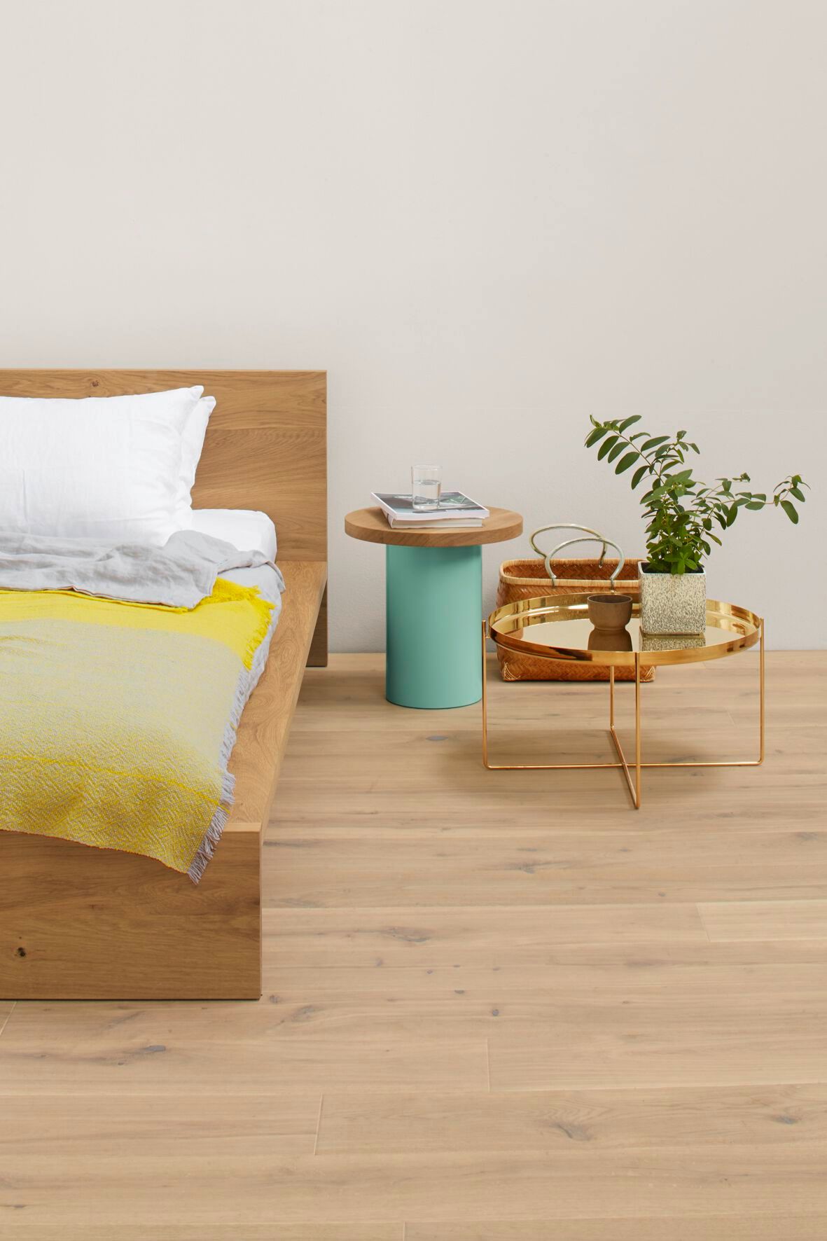 Дубовая двуспальная кровать e15 MO ARCH-00050774 - Вид №2