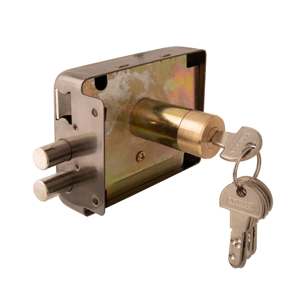 Накладной замок APECS 9331-C-BN с внутренней установкой 85203568 STLM-0059869